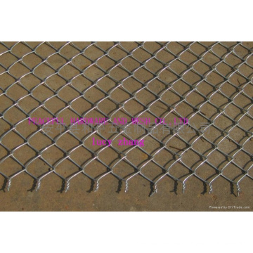 Twisted Edge Chain Link Fence